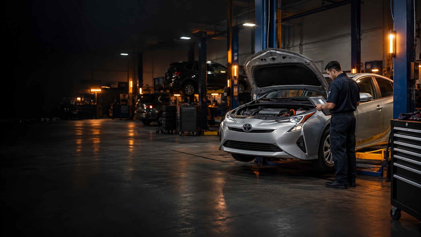 Hybrid vehicle service appointment