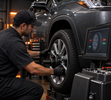 Tire and wheel service